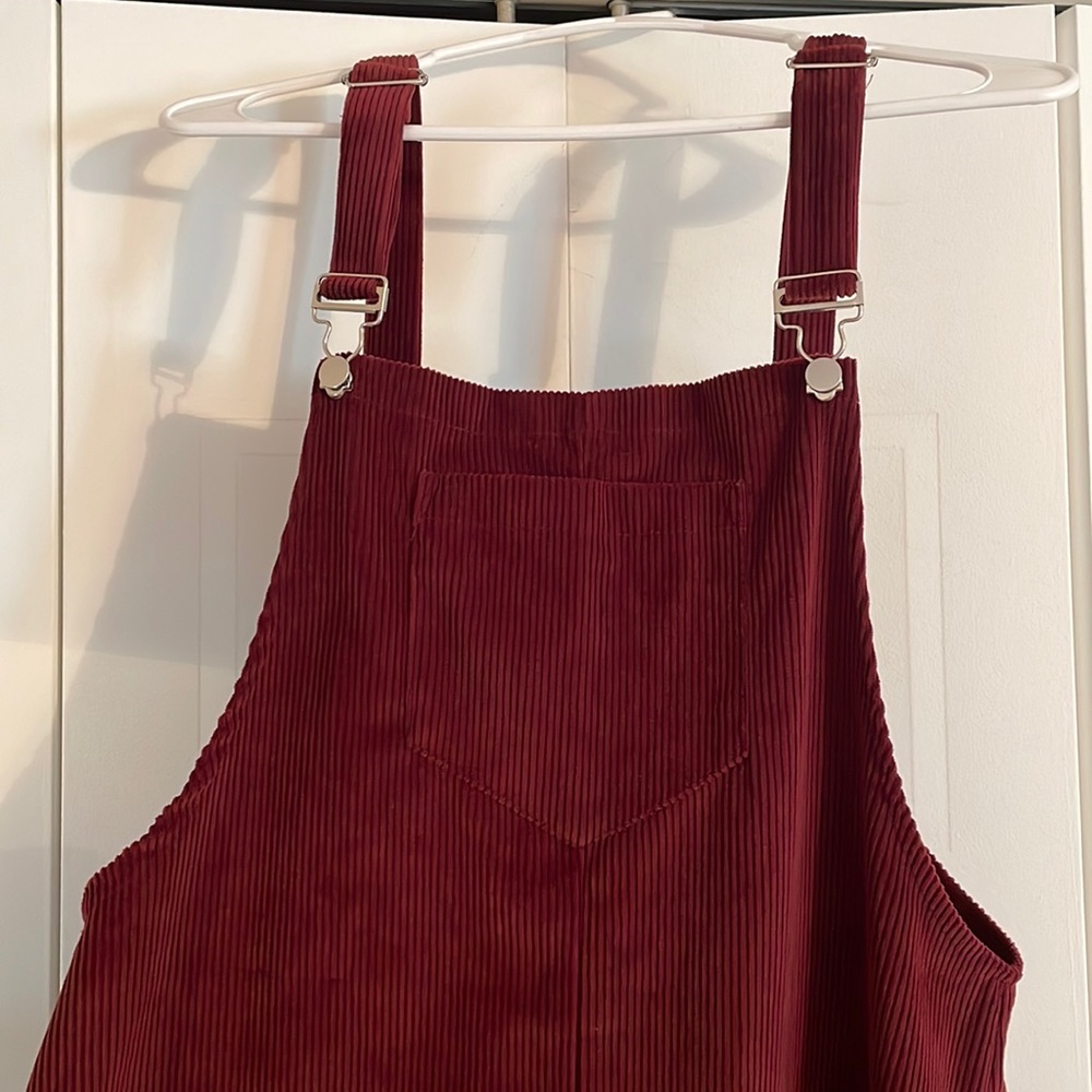 Adorable corduroy jumper!